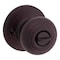 Kwikset SmartKey Security Cove Venetian Bronze Entry Door Knob KW1 2-3/4 in. 94002-956 - alternate 2